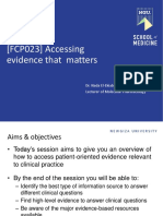 FCP (023) Accessing Evidence That Matters