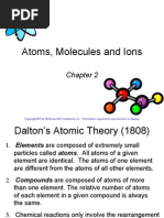 Atoms, Molecules and Ions