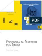 Psicologia Da Educac A o Dos Surdos