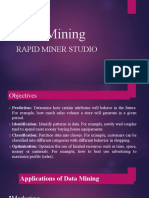 Data Mining: Rapid Miner Studio