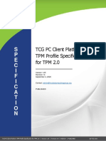 PC Client Specific Platform TPM Profile For TPM 2p0 v1p05p r14 Pub