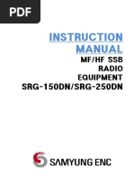 Instruction Manual: SRG-150DN/SRG-250DN