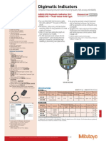 Digimatic Indicators: ABSOLUTE Digimatic Indicator ID-C SERIES 543 - Peak-Value Hold Type