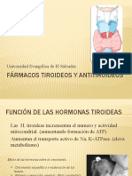 Farmacos Tiroideos y Antitiroideos