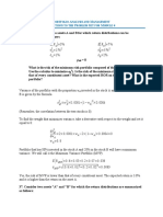 M 4 Problem Set Solutions