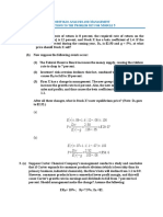 M 5 Problem Set Solutions