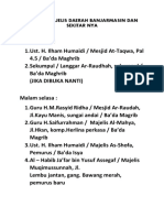 Jadwal Majelis