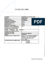 Lámpara QX Ultratec PDF