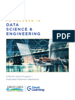Data Science Engineering Program Brochure