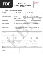 KBN Application Form - 20212022