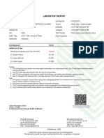 Laboratory Report: Test Required Result Reference Sars-Cov-2 Test