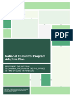 National TB Control Program Adaptive Plan