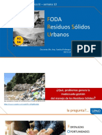 s10 - PPT - FODA - Problemática Infraestructura Residuos Sólidos