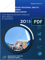 Produk Domestik Regional Bruto Kabupaten Barru Menurut Pengeluaran 2015-2019