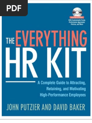 HR Toolkit Table of Contents and CD Summary