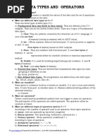 Hsslive-XI-Comp-app-05 Data Types and Operators