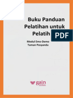 Buku Panduan Pelatihan Untuk Pelatih (ToT) Modul Emo-Demo Taman Posyandu