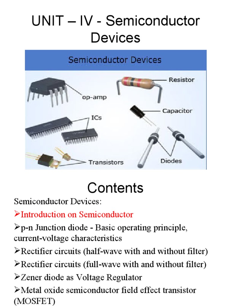 Introduction to Semiconductor Devices | PDF | Doping (Semiconductor ...