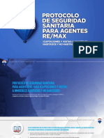 Protocolo de Seguridad Sanitaria para Agentes Remax