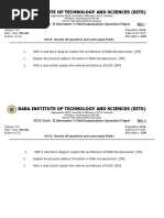 MPMC I Mid & Quiz Question Paper Format