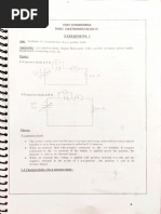 Experiment: 1: Vgec Chandkheda Basic Electronics (3110016)