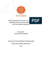 Asuhan Keperawatan Pada An. D Dengan Nefroblastoma