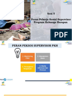 Peran Peksos Supervisor PKH 