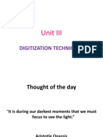 Unit III Digitization Techniques