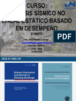 Análisis sísmico no lineal estático basado en desempeño