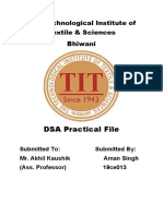 Aman Singh 19ce013 PP Practical File