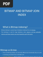 Bitmap and Bitmap Join Index