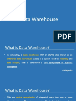 Data Warehouse - DWDM