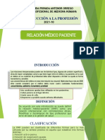 Relación médico-paciente: definición, clasificación y etapas