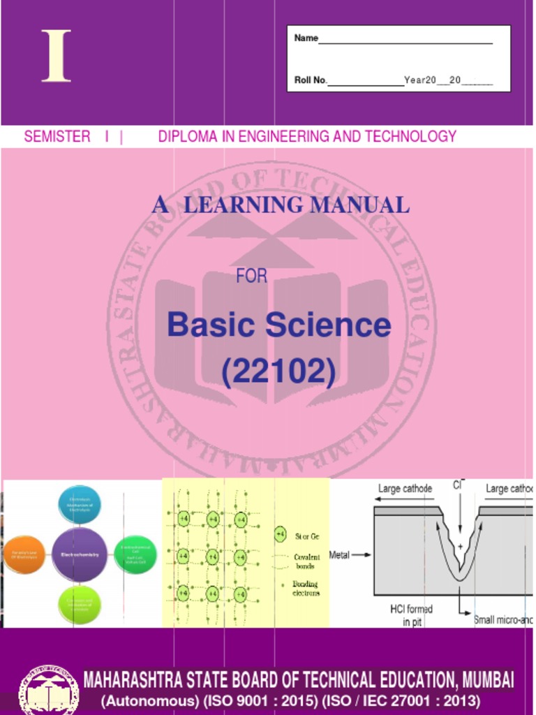 Learning Manual Basic Science | PDF | Electrical Resistance And ...