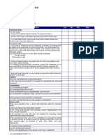 Simple Template Checklist Free Excel Download