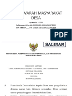 Musyawarah Masyarakat Desa