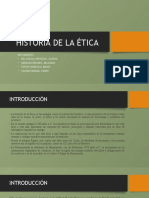 Historia de La Ética 