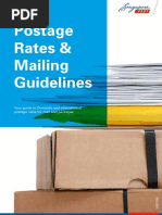 NZ Post Parcel Rates and Sizes Guide | PDF | Post Office Box | Mail