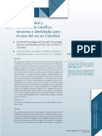 Saber ancestral y conocimiento científico_ tensiones e identidades para el caso del oro en Colombia