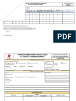 FORM DATA DIRI KARYAWAN Contoh