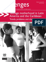 Teenage Motherhood in Latin America and The Caribbean: Challenges