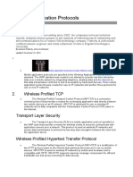 Mobile Application Protocols