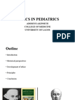 Ethics in Pediatrics - Historical Perspectives and Principles