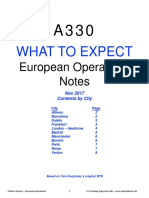 What To Expect: European Operations Notes
