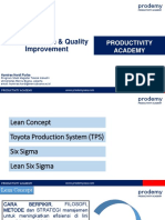 MENINGKATKAN PRODUKTIVITAS DENGAN LEAN SIX SIGMA