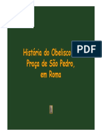 História do Obelisco da Praça de São Pedro