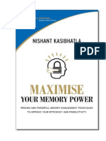 Maximise Your Memory Power