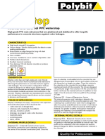 Polystop: Internal and External PVC Waterstop