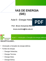 Aula 6 - Sie - Energia Hidráulica