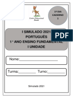 matriz de Caderno de simulado 2021-PRIMEIRO ANO
